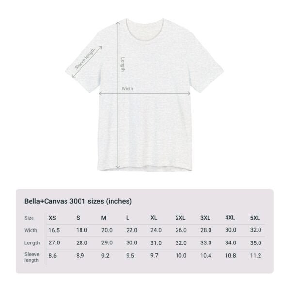 Unisex Jersey Short Sleeve Tee - Image 58