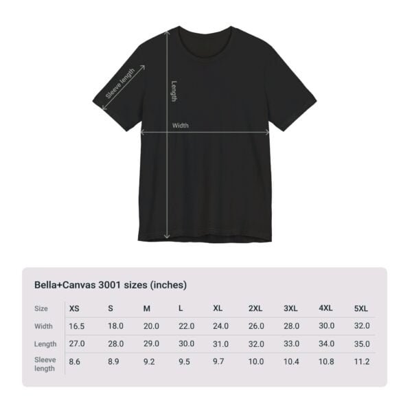 Unisex Jersey Short Sleeve Tee - Image 87