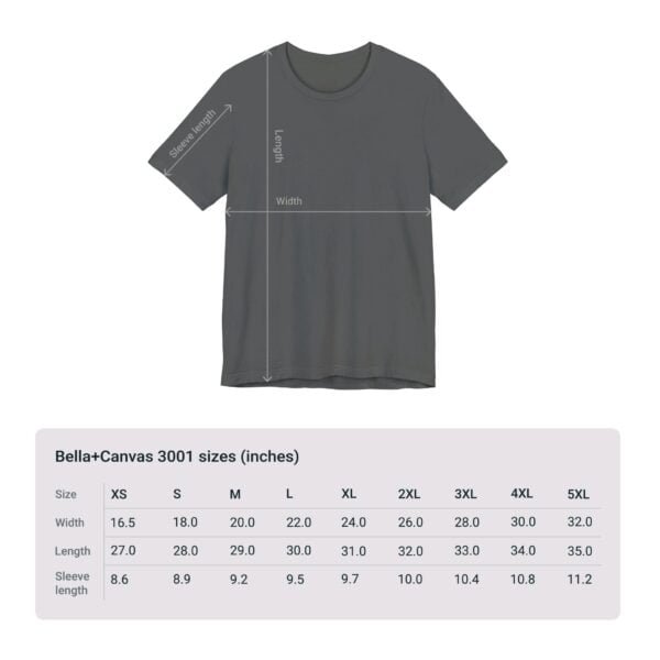 Unisex Jersey Short Sleeve Tee - Image 116
